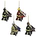 AC Wand  günstig Kaufen-Feuerwehrmann Weihnachten Deko, 4 STK Feuerwehrmann Weihnachtsschmuck Weihnachten Deko Feuerwehrmann Acryl Ornamente Zum Aufhängen Acryl Feuerwehrmann Anhänger für Wandfenster, Baum, Auto