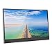 Monitor portatile da 15,6 pollici, display touchscreen Full HD 4K IPS con angolo di visione con HDMI di tipo C, monitor da gioco per laptop, PC, telefono, per PS4, per Xbox, per Switch Silver(ME)