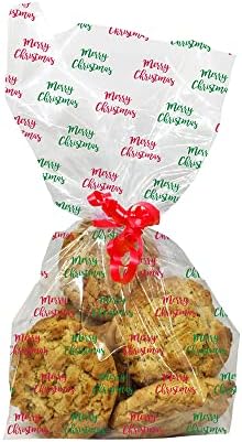 Anniversary House Gold Polka Dot Cello Bags with Twist Ties,12.5 x 28.5 CM