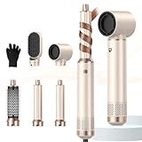 Air Styler Wrap Hair Styler Upgrade Blow Dryer Brush Air Curler for Hair, Blowout Brush Set As A Gift for Straight/Curl/Drying/Smoothing