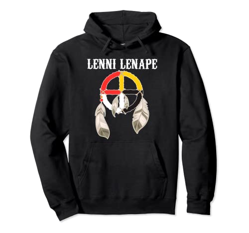 Lenni Lenape Delaware Native American Indians Medicine Wheel Pullover Hoodie