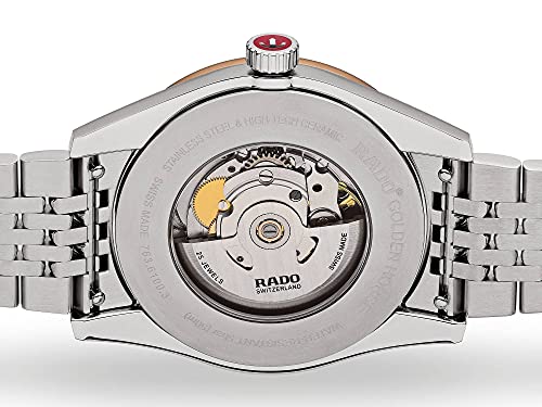Rado Unisex Tradition Stainless Steel Swiss Automatic Watch, Silver (R33100013)3
