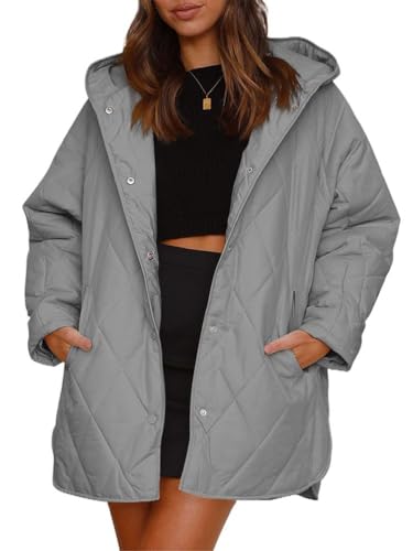 Veste d'extérieur légère femme manteau d'hiver décontracté et chaud à capuche