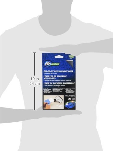 K Source Universal Replacement Cut-to-Fit Glass Panel – Custom Trim to Size, 5
