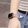 Metallo Cinturino per Apple Watch 40mm 38mm 41mm 42mm 44mm Ultra 2 49/46/45mm, Magnetico+Fibbia Cinturini per iWatch SE Series 10 9 8 7 6 5 4 3 2 1 SE #5