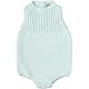 BABIDU Unisex Baby Bebé de Punto Modelo Recuerdo, Pelele Sin Mangas Con Tejido Trenzado En EL Pecho Strampler, Lachs, 1 Monate