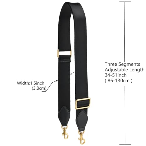 Image of Purse Strap Replacement Crossbody Handbag Stripe Wide Adjustable