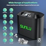 SUNLU Ultraschallreiniger, 2700 ml Ultraschallschmuck Reiniger mit 3 Reinigungsmodi, Professioneller...