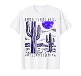 Turn Texas Blue Vote James Talarico Gina Hinojosa Midterms T-Shirt