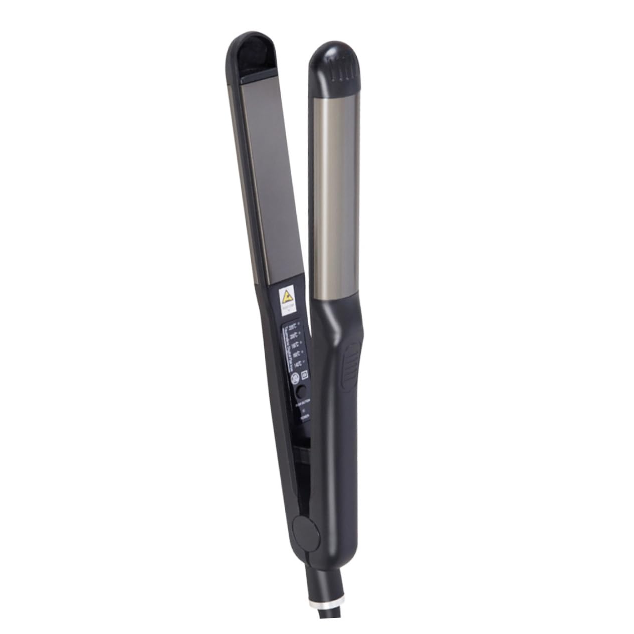 NOLITOY Straightener Curler Steam Straightener Rapid Heat Portable for Salon Home Use Humanized Bending Design