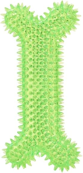 Miniatura 2 de Playtime Mega Squeaker Bone - Juguete para perros de 11.5 pulgadas de largo (varía en color)