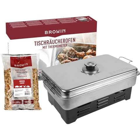 Browin Balcony Smoker Oven with Thermometer Cover