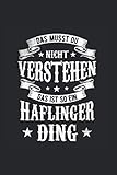  Notizbuch Haflinger Ding: Notizheft A5 als Geschenk-Idee für einen Doktor zum Doktortitel / 6x9 Zoll 120 Seiten kariert / als Tagebuch zur Dissertation von Doktoren mit Haffi Motiv