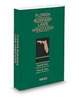 Florida Business Laws Annotated, 2013-2014 ed. 0314656367 Book Cover