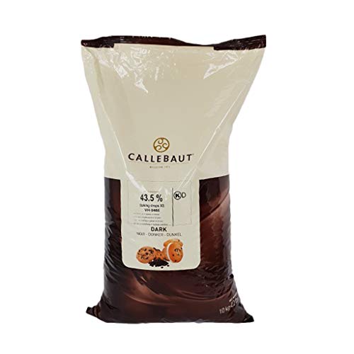 10 Kg Gocce Cioccolato Fondente Piccole Callebaut