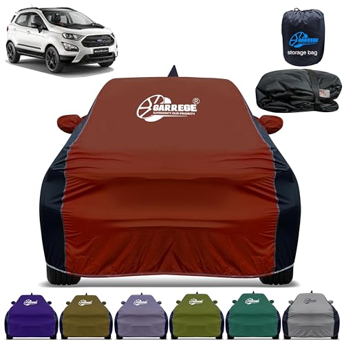 Image of Car Cover for Ford Ecosport All-Weather & Scratch Protection with Mirror & Antenna Pockets | Washable Fabric | Custom Fit | Premium Multicolor | We Send Any One Color from Showing Image