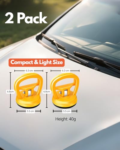 Image of Dent Puller, Dent Puller Dent Remover Tool and Dent Repair Kit Handle Lifter for Cars Body,Glass,Screen,Objects Moving