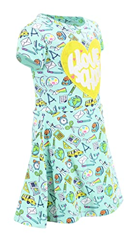 Unique Baby Back to School Outfits for Girls First Day of School Apple Dress Clothes4