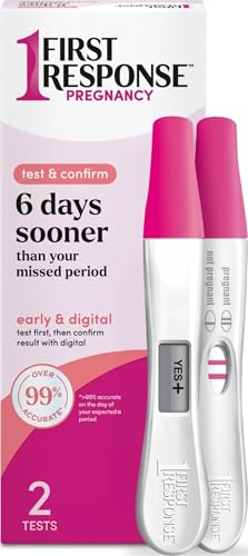 First Response & Confirm Pregnancy Test, 1 Line and 1 Digital Test Pack