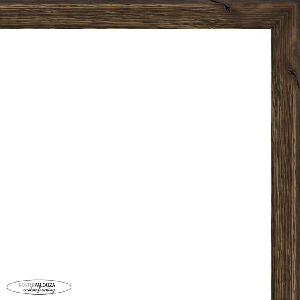 8.5x11 Frame (Letter Size) Woodgrain Walnut Shadow Box Frame - Shadow Box Frame Interior Size 8.5x11 by 1 Inch Deep - Made to Display Items Up to 1 Inch Deep! Includes Shatter Resistant Acrylic,
