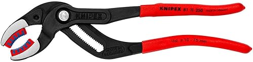 KNIPEX Alicates de agarre de tuberías: mordazas de plástico reemplazables