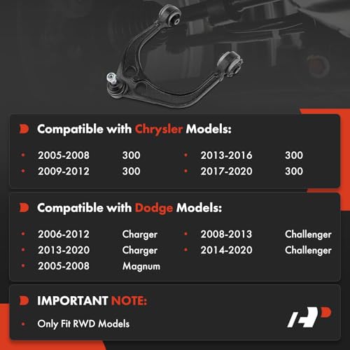 A-Premium Front Left Upper Control Arm, with Ball Joint & Bushing by A-premium - Used condition - Image 2