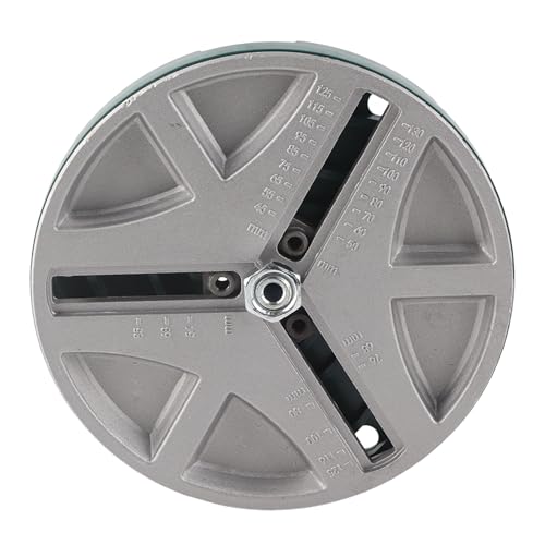 Sierra de Corona Ajustable, Kit de Sierra de Corona Ajustable de 45-130 Mm con Broca de Posicionamiento y 3 Hojas de Dientes para Serrar Varios Diámetros Durante Renovaciones y