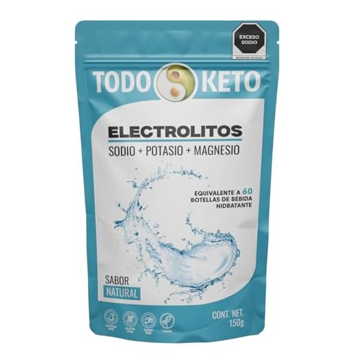 Electrolitos Keto sin Azúcar (Natural)