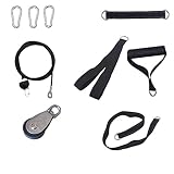 Générique Et Indoor Fitness Avant-Arm DIY Arm Equipment 9PC Outdoor Strength Lifting Fitness & Yoga Equipment Poids Musculation 5 Kg (Black, One Size)