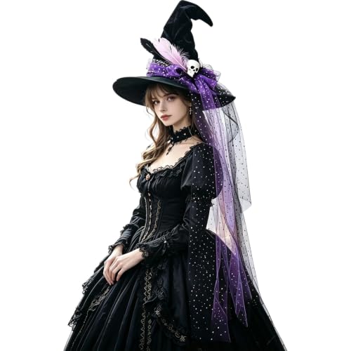 Witches Hats,Witch Hat,Purple,One Size