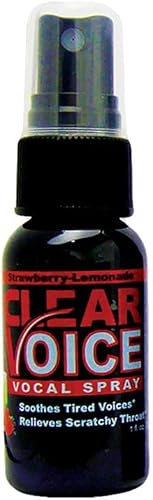 Clear Voice Spray vocal, limonada de fresa