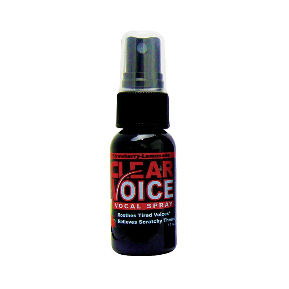 Clear Voice Vocal Spray, Strawberry Lemonade