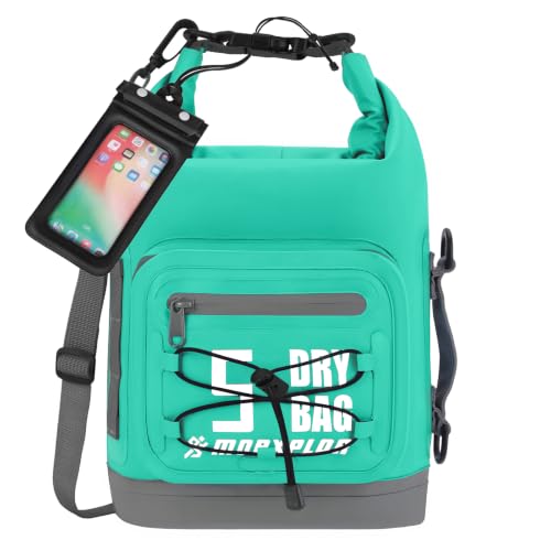 Image of MORXPLOR Dry Bag Waterproof,5L /10L /20L /30L /40L /55L Roll Top Dry Bag Backpack with WaterProof Phone Case for Swim,Kayak