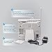 AcuRite Atlas Home Weather Station High-Definition Display for Temperature, Humidity, Wind Speed, Wind Direction, Hyperlocal Forecast, and Programmable Alerts with Built-in Barometer - White (06104M)