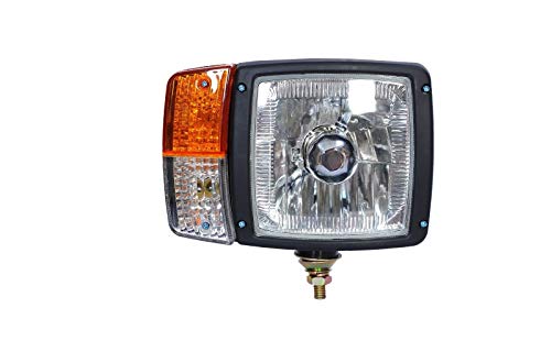 flexzon Universaler RH-Rechts-Seitenscheinwerfer H4-Lampe mit 3 Funktionen 12-24V