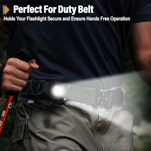 Étui de lampe de poche Molle pour éviter les chutes de matériel