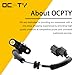OCPTY Crank Crankshaft Position Sensor Fit for Honda CR-V 1997 98 99 00 2001, for Acura Integra 1996 97 98 99 00 2001, for Honda Civic 1999 2000, for Honda Civic del Sol 1996 1997 37500P72A01 PC131