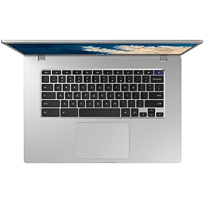 SAMSUNG XE350XBA-K01US Chromebook 4 + Chrome OS 15.6 Full HD Intel Celeron Processor N4000 4GB RAM 32Gb Emmc Gigabit Wi-Fi, Silver