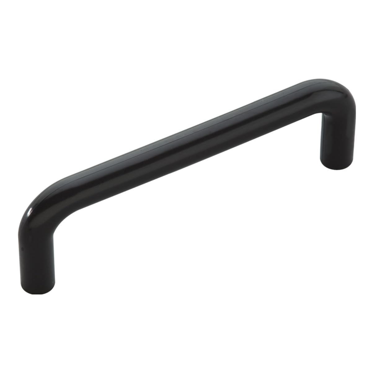 Tirettes de fil de 96 mm Hickory Hardware au design soigné et finition noire mate