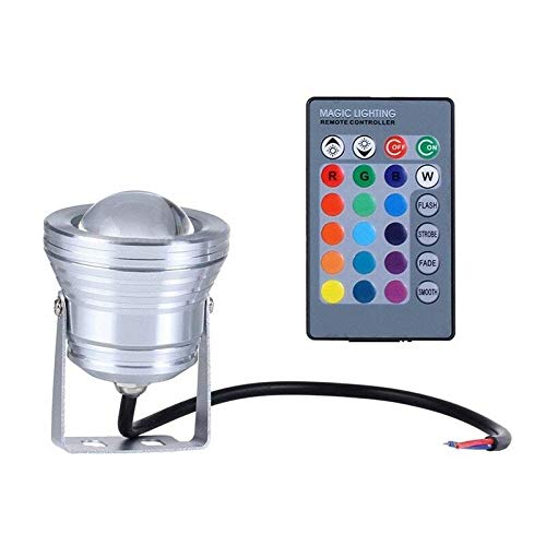 3NH® 1X(A Variety of 10w RGB 12v Colorful Underwater Lights, Swimming Pool Light W2U1-image-32