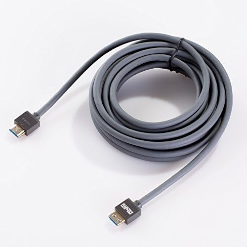 SlimHDMI 0.25m (25cm) Male Micro (Type D) to Male (Type A) Cable, The World's Slimmest HDMI Lead? (Gold Plated, 1080p, 3D, High Speed, ARC)