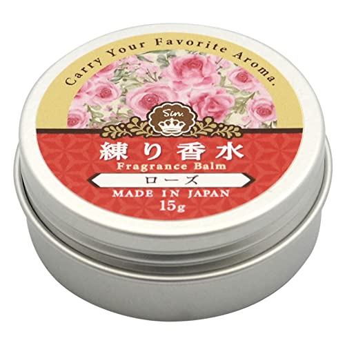 Amazon.co.jp: 日本製 ローズ (薔薇(バラ)) 練り香水 15g ハンド