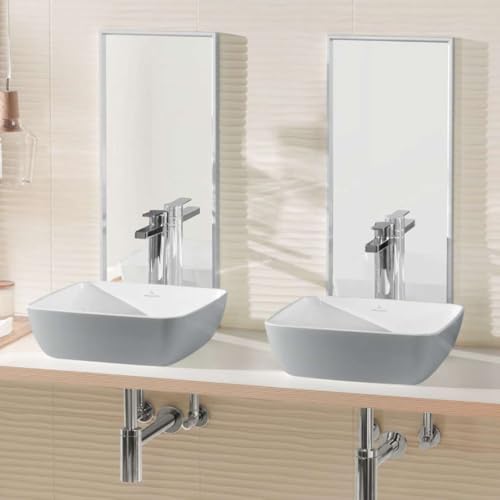 Vasque carree à poser VILLEROY ET BOCH Artis French Linen - vue 5