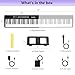 VEIYOUMO 88 Key SEMI-Weighted Keyboard Piano For Beginners w/MIDI, Bluetooth, 1000 Tones/Rhythms, 150 Demos, Sustain Pedal, Metronome, Sync, Chord, Dual Key, Key Drum, Teaching Mode, Corded Electric