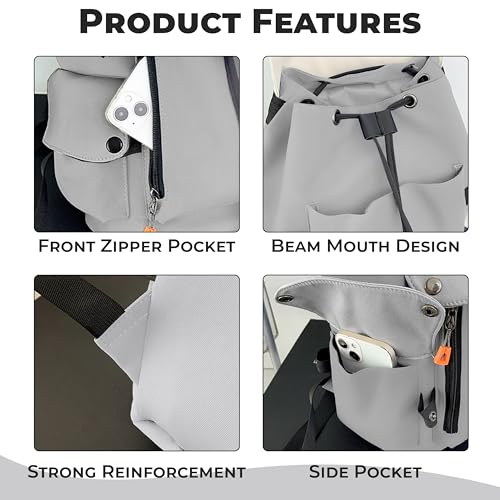 Image of Kraptick Laptop Backpack for Men & Women | Waterproof & Durable Laptop Bag for Office, Travel & College | Spacious & Lightweight Backpack | Fits 15.6 Inch Laptop | Multipurpose Laptop Bag