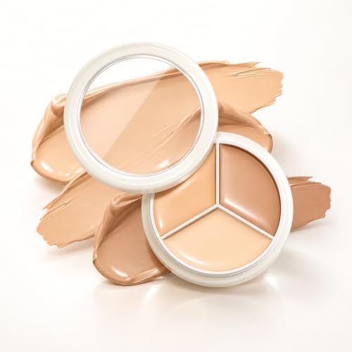 My Colors X Cover Up Pro Concealer | Cream Natural Concealer | 3 In 1 Concealer Palette Full Coverage | Hides Blemishes, Flaws & Dark Circle | Long-Lasting, 15g