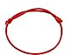 Coolrunner Good Luck Kabbalah Red String of Faith Rope Bracelet