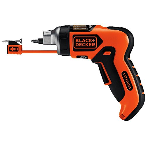 BLACK+DECKER 4V MAX Cordless Screwdriver with Screw Holder, SmartSelect (LI4000)