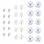 C 30pcs-10*45mm+10*30mm+10*25mm With Hooks