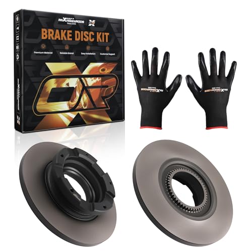 maXpeedingrods 2x Brake Discs Ø247mm for C1 107 108 Aygo B4 Brake Disc Set 424955 4246J0 435120H040